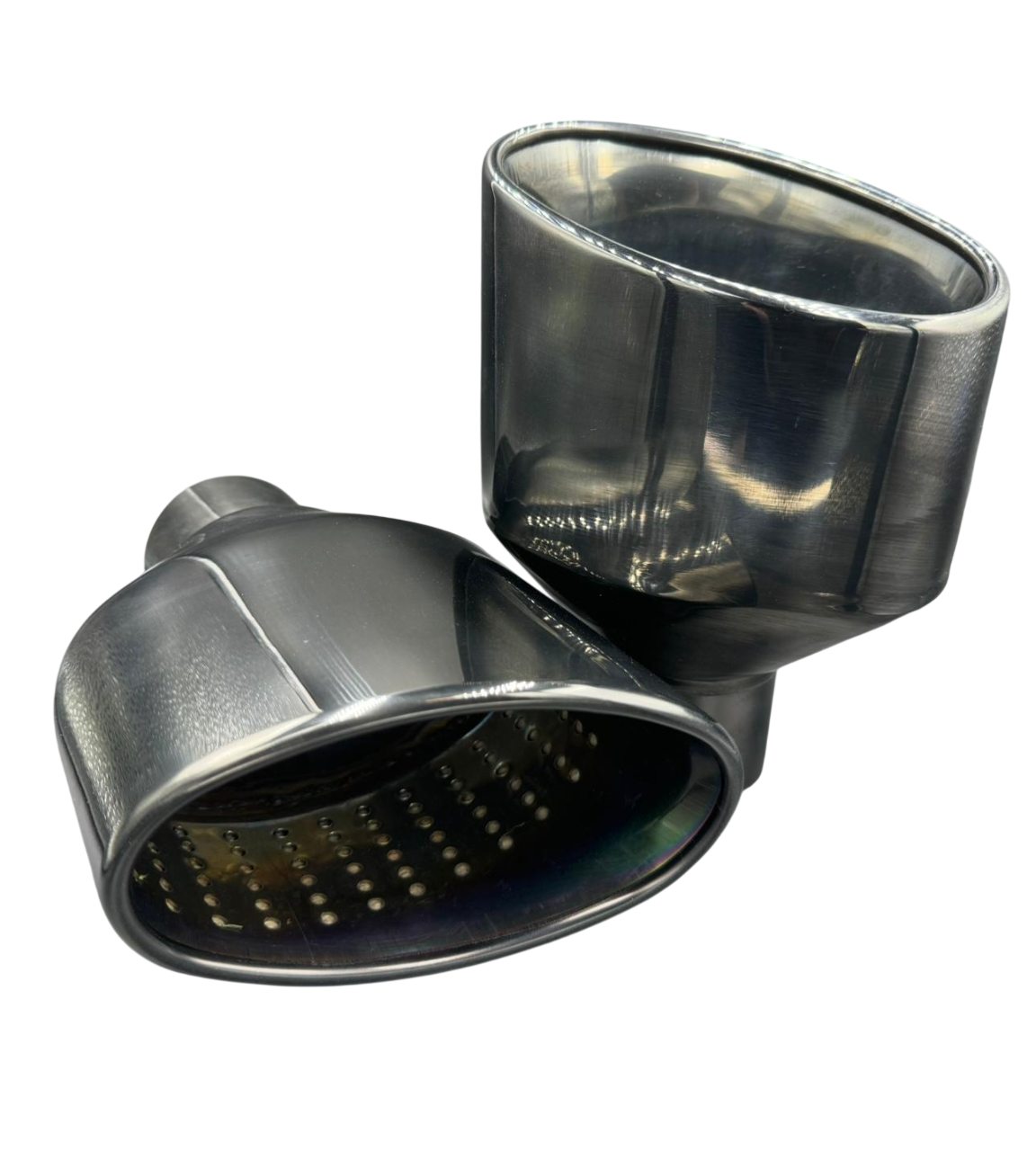 Ovaal Zwart Titanium Links